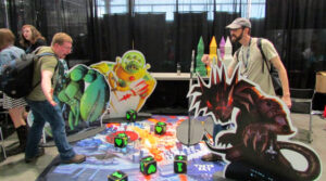 PAX East playing giant King of Tokyo
