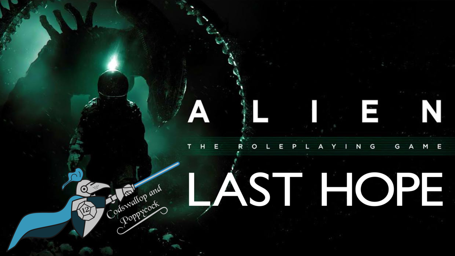 cover art for Alien: the Roleplaying game, subtitled "Last Hope"