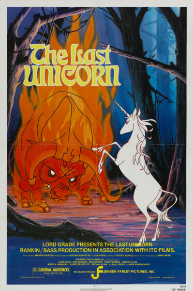 Last Unicorn movie poster